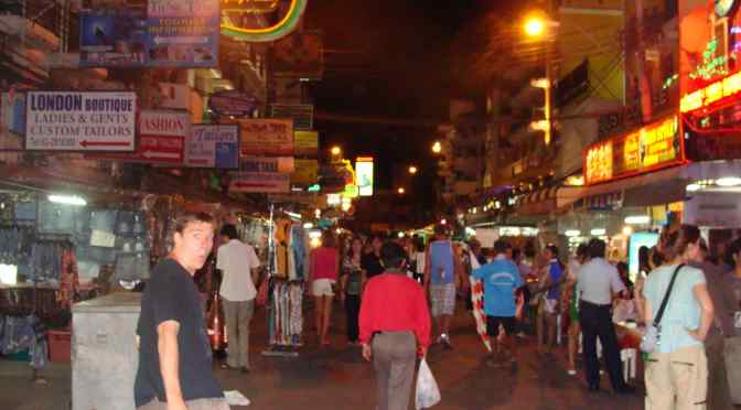 Khao San Road at Night