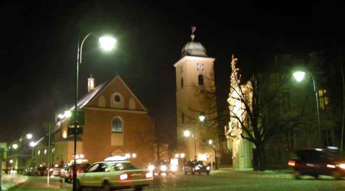 Farny Sqaure in Rzeszów, Poland.