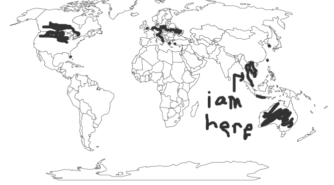 The Pegtown Scribe's World Map