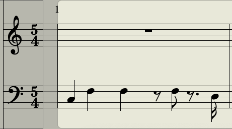 Jamuary 30, 2021 – 5/4 – Bass and drums rhythm